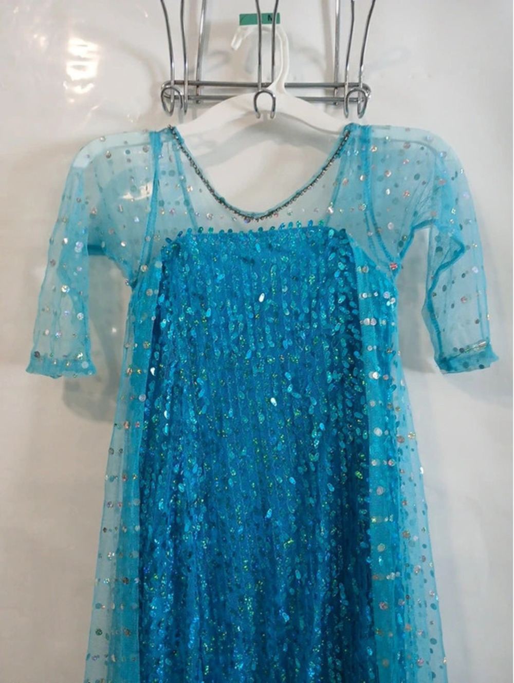 Girl size 9 10 11  Elsa dress - Picture 5 of 10